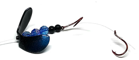 Glacier Frost Blackout Collection Walleye Harness