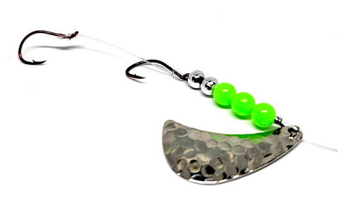 Hammered Green Worm Harness