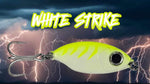 White Strike Rip N Glide Spoon