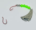 Hammered Green Worm Harness