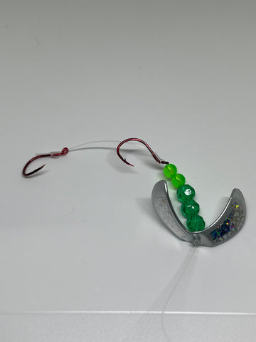 Glitter Green Worm Harness