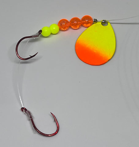 Little Whipper Orange/Yellow Worm Harness