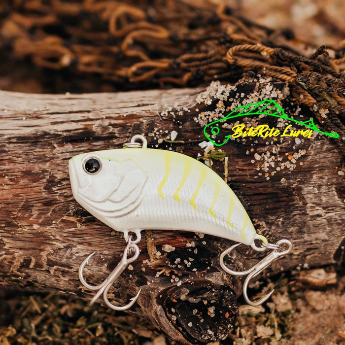 White Strike Riplash Rattlebait